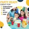 Exquisite Party Solids 12 Oz Plastic Cups – 100 Pack Disposable Cups for Parties & Events | Durable Plastic Party Cups | Bulk Drink Cups for Soda, plastic cup | Recyclable Disposable Cups for Everyday Use & Celebrations